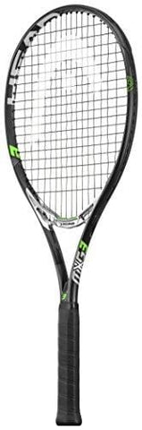 HEAD MXG 3 Tennis Racquet, 4 3/8" Unstrung Black/Silver