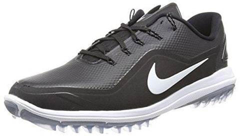 Nike Men's Lunar Control Vapor 2 Golf Shoes, Black/White/Cool Gray, 10.5 M US