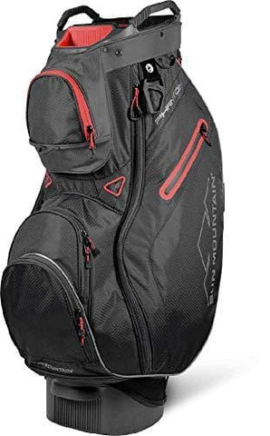 Sun Mountain 2019 Phantom Cart Bag - Steel-Gunmetal-Red