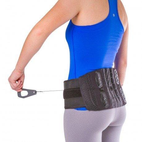 BraceAbility Lower Back & Spine Pain Brace | Adjustable Corset Support for Lumbar Strain, Arthritis, Spinal Stenosis and Herniated Discs (One Size - Fits Men & Women with 28" - 60" Waist)