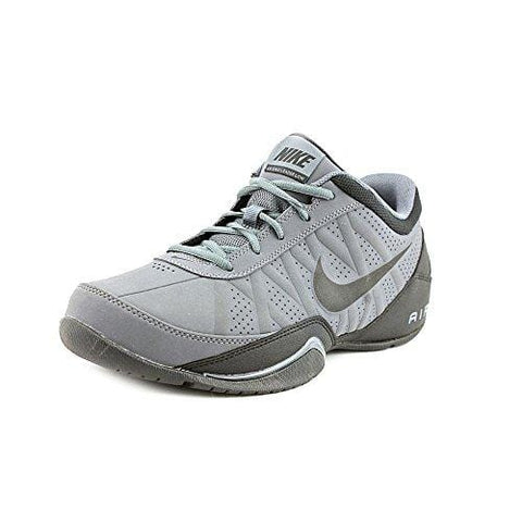 Nike Air Ring Leader Low Mens Basketball Shoes (Dark Grey/Black, 10)
