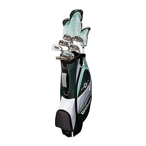 Wilson Profile XLS Women's RH Flex Graphite Golf Club Package Set with Bag, Teal