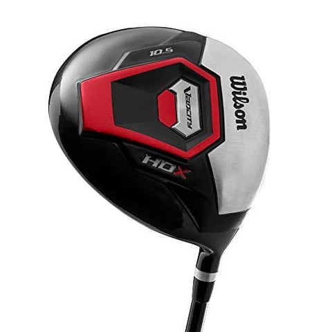 Wilson Right Handed Velocity HDX Mens Graphite Shaft Driver Golf Club, Black