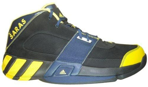 Indiana Pacers #3 Sarunas Jasikevicius Player Personalized Adidas Basketball Shoes