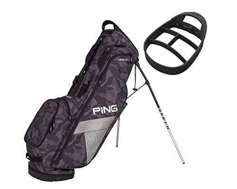 PING Hoofer Lite Stand Golf Bag (Black Camo/Platinum)