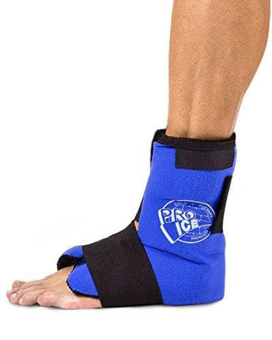 Ankle/Foot Ice Therapy Wrap – Perfect for Sprained Ankles, Plantar Fasciitis, Achilles tendonitis, and Swelling Feet - Ice Packs Included