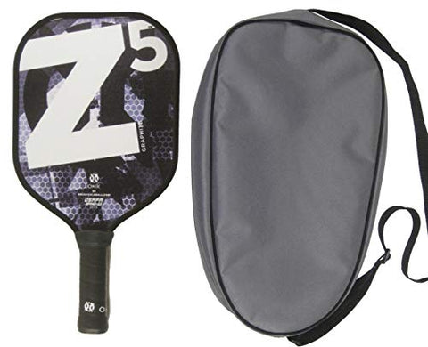 Onix Graphite Mod Z5 Pickleball Paddle - with 2 Paddle Bag (Black)