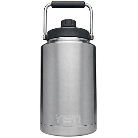 YETI 21070140001 One Gallon Rambler Jug, Stainless