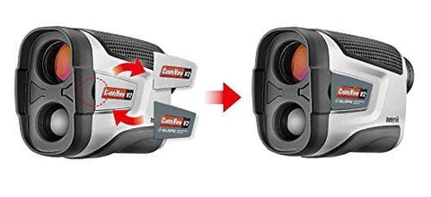 CaddyTek Golf Laser Rangefinder with Pin Seeking and Slope Compensate Distance, CaddyView V2+Slope