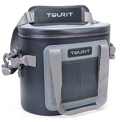 TOURIT Soft Cooler 20 Cans Leak-Proof Soft Pack Cooler Bag Waterproof Insulated Soft Sided Coolers Bag with Cooler for Hiking, Camping, Sports, Picnics, Sea Fishing, Road Beach Trip