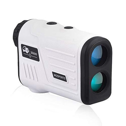 WOSPORTS Golf Rangefinder, Laser Range Finder with 650 Yards Range, Slope, Vibration, Distance/Speed/Scan/Angle Measurement - W600AG