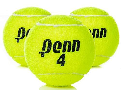 Penn High Altitude Tennis Balls Championship - 4-Pack 12 Balls Yellow - USTA & ITF Approved - Official Ball of The United States Tennis Association Leagues - Natural Rubber for consistent Play