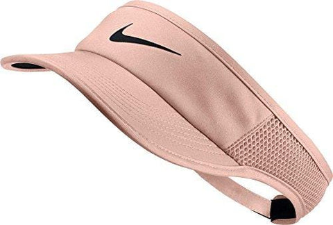 Nike Court Women's Featherlight AeroBill Tennis Visor (Crimson Tint)