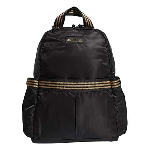 adidas VFA Backpack, Black/Gold Leurex, One Size