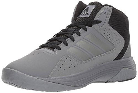 adidas Men's CF Ilation MID Basketball Shoe, Grey Four/Black, 7.5 Medium US