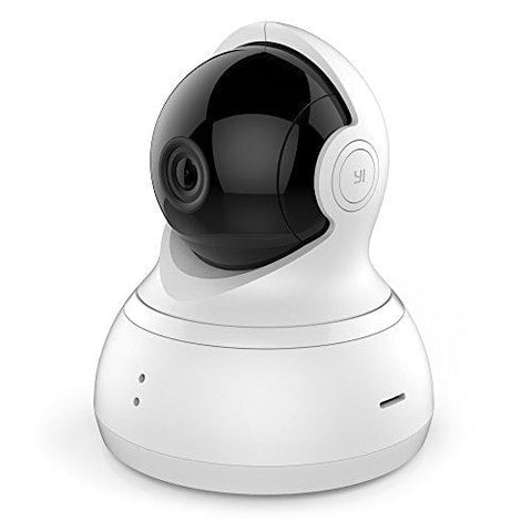 YI Dome Camera Pan/Tilt/Zoom Wireless IP Indoor Security Surveillance System 720p HD Night Vision, Motion Tracker, Auto-Cruise, Remote Monitor with iOS