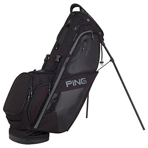PING 2018 Hoofer 14 Carry Stand Golf Bag, Black