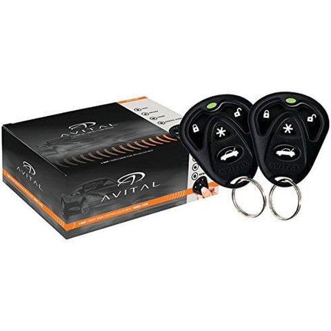 Avital 4105L Avistart Remote Start with two 4-button Controls