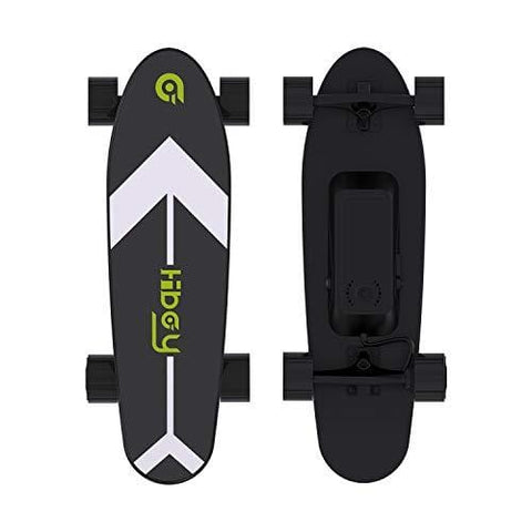 Hiboy S11 Electric Skateboard with Wireless Remote, Longboard Single Hub Motor, Light Weight 7.94LBS, Top Speed 12.4MPH, Range 7 Miles, for Youths and Students(Upgraded Version)