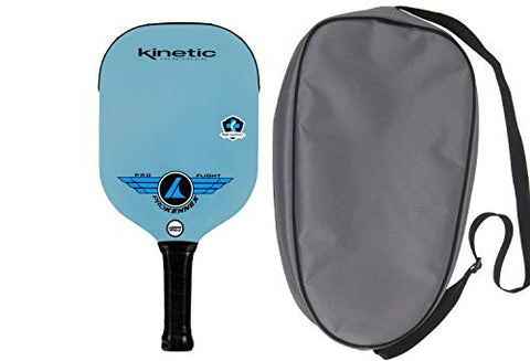 PROKENNEX Pro Flight Pickleball Paddle - Plus 2 Paddle Bag - Blue