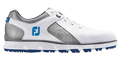 FootJoy Men's Pro/SL-Previous Season Style Golf Shoes White 9.5 M Grey/Light Blue, US [product _type] FootJoy - Ultra Pickleball - The Pickleball Paddle MegaStore