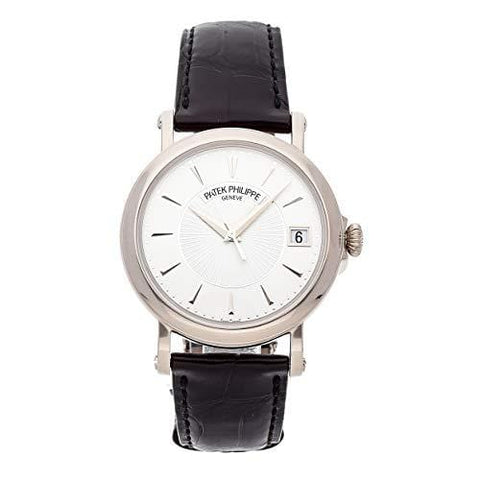 Patek Philippe Calatrava Mechanical (Automatic) Silver Dial Mens Watch 5153G-010 (Certified Pre-Owned)