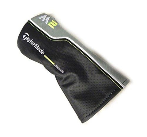TaylorMade New 2017 M2 Black/Gray/Lime Green Leather Fairway Wood Headcover