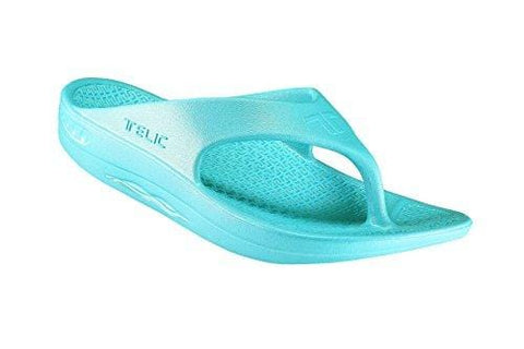 Telic / Terox Flip Flop Sandal Shoes Color Aqua Lagoon Various Sizes (XXX-Large)