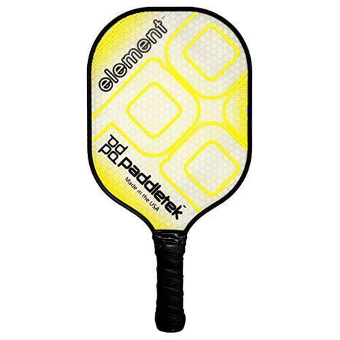 Paddletek Element Pickleball Paddle, Yellow