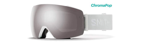 Smith Optics Io Mag Adult Snow Goggles - White Vapor/Chromapop Sun Platinum Mirror