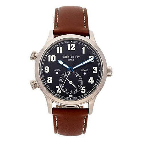 Patek Philippe Calatrava Mechanical (Automatic) Black Dial Mens Watch 5524G-001 (Certified Pre-Owned)