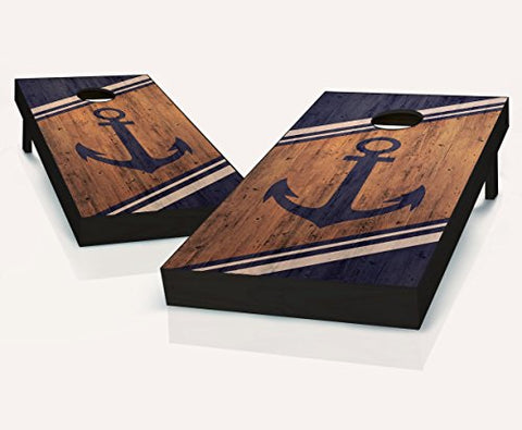 Tailgating Pros Anchor Cornhole Boards with Set of 8 Cornhole Bags
