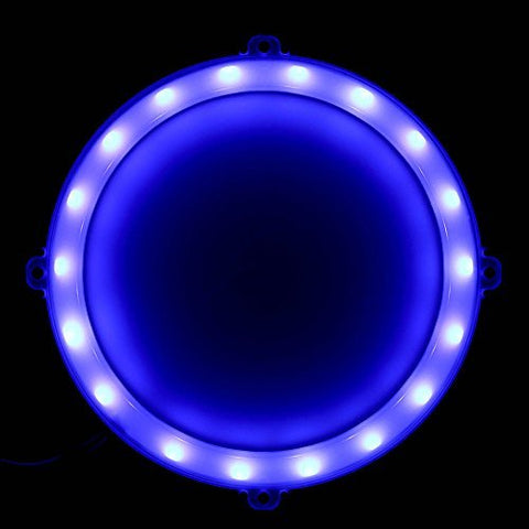 Blinngo Cornhole LED Lights, Ultra Bright Standard Cornhole Night Light for Family Backyard Bean Bag Toss Cornhole Game, Four Color Options, Long-Lasting Over 72 Hours, 2 Set (Blue)
