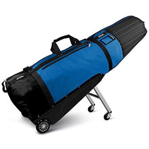 Sun Mountain Golf CLUBGLIDER Meridian Travel Cover Bag - Black/Cobalt