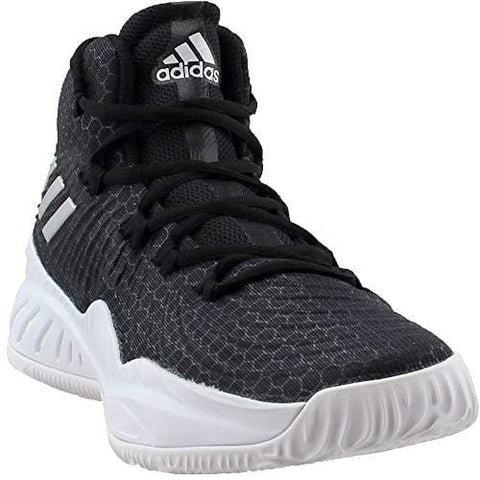 adidas Crazy Explosive 2017 NBA/NCAA Shoe - Men's Basketball 11 Core Black/Silver Metallic/White