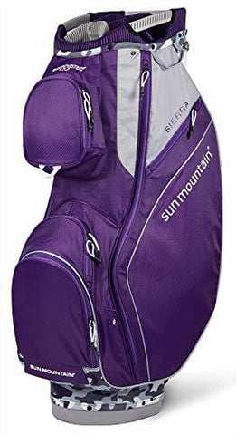 Sun Mountain Golf 2019 Sierra Women Cart Bag - Gray-Camo-Concord