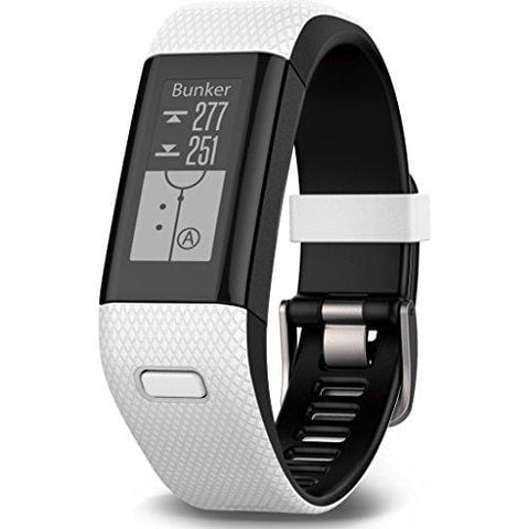 Garmin Approach X40, GPS Golf Band and Activity Tracker with Heart Rate Monitoring, White
