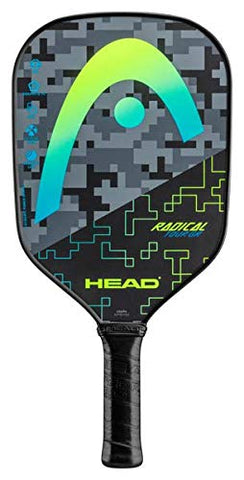 HEAD Graphite Pickleball Paddle - Radical Tour Lightweight Paddle w/Honeycomb Polymer Core & Comfort Grip, Yellow
