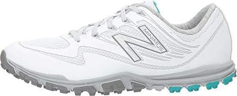 New Balance Women's Minimus Sport Golf Shoe, White, 9 M