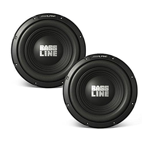 Alpine SWA-12S4 12" Subwoofer Bundle