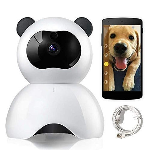 LEMFO Dog Camera, 1080P Full HD Pet Camera, Pet Cameras That Connect with iPhone Android Dog Camera with Phone App WiFi IP Camera with Two Way Audio, Night Vision, Motion Detection Alert