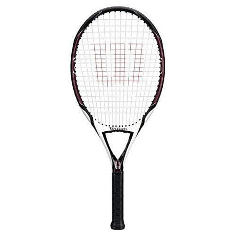 Wilson [K] Zero Strung Performance Value Tennis Racket (Red/Black, 4 1/4)