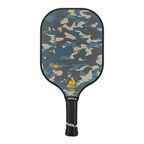 JOOLA Journey Pickleball Paddle – Fiberglass Graphite Surface for More Power – Lightweight Pickleball Paddle w/Increased Control - Multiple Colors & Designs - USAPA Approved - Camo 10mm