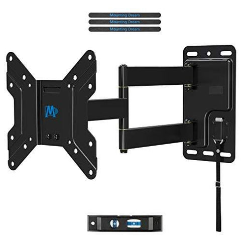 Mounting Dream Lockable RV TV Mount for 17-39" Flat Screen TV, RV Mount on Camper Motor Home Marine Boat Truck, Full Motion Unique One Step Lock Design RV TV Wall Mount, 200mm VESA 44 LBS MD2210
