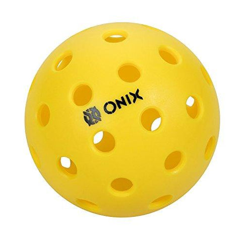 Pickleballs - Onix Pure 2 Outdoor (Yellow, 12-Pack)
