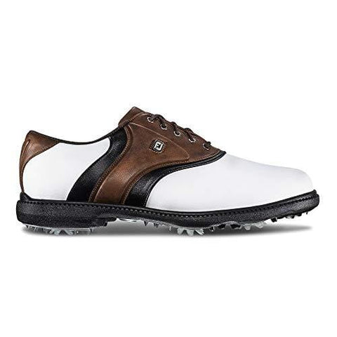 FootJoy Men's Originals Golf Shoes White 10 M Brown, US [product _type] FootJoy - Ultra Pickleball - The Pickleball Paddle MegaStore