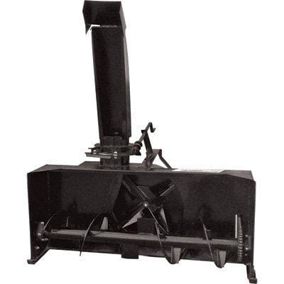 NorTrac 3-Pt. Snow Blower - 60in.W Intake, fits Tractors with 25 to 40 HP, Model Number BE-SBS60G