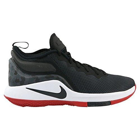 Nike Men's Lebron Witness II, Black/Black-White-Gym Red, Size 9.5
