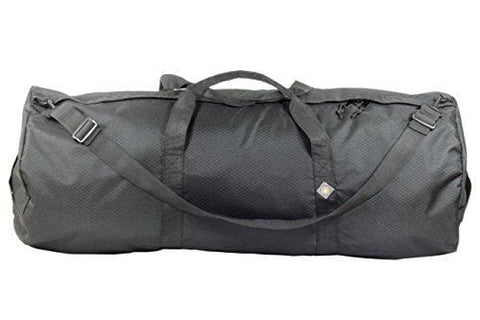 NorthStar Sports 1050 HD Tuff Cloth Diamond Ripstop Series Gear and Duffle Bag, 18 x 42-Inch, Midnight Black