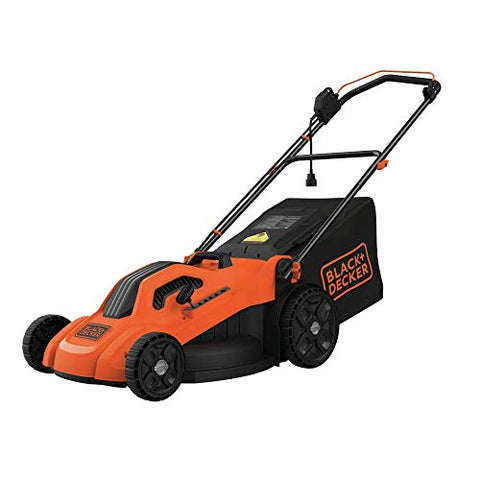 BLACK+DECKER Lawn Mower, Corded, 13 Amp, 20-Inch (BEMW213),Orange